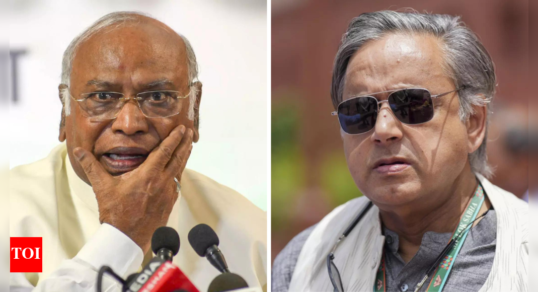 Point of no return? Kharge takes 'Modi first' swipe at Tharoor; Congress MP responds with cryptic message
