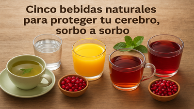 Cinco bebidas que cuidan tu cerebro: el arte de prevenir un ictus con cada sorbo