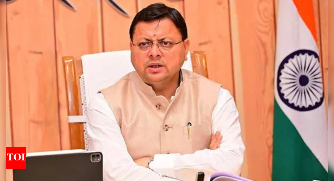 CM Pushkar Singh Dhami directs IAS officers to adopt villages where they have started service for development