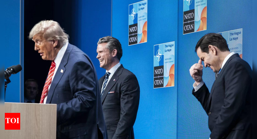 ‘Daddy’s home’: White House leans into viral Nato moment with Trump; shares video