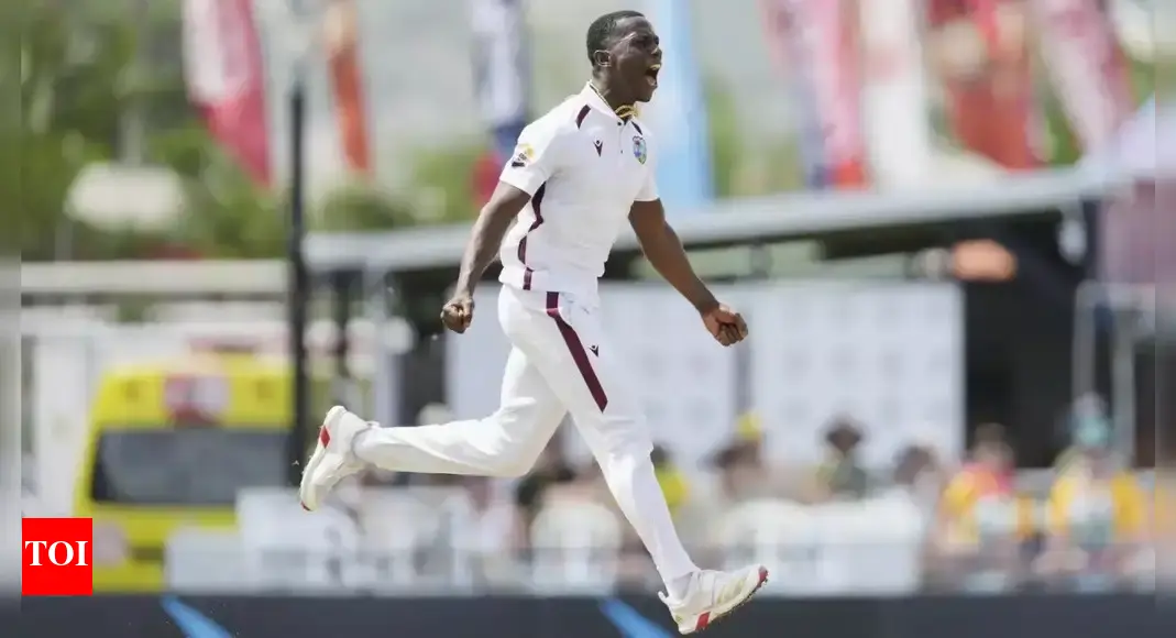 WI vs AUS: Days after being called 'crap', Shamar Joseph takes 4/46 vs Australia - watch video