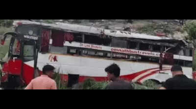 Bus from Bihar to Delhi falls off Agra-Lucknow Expressway in Etawah; 2 dead, 52 injured