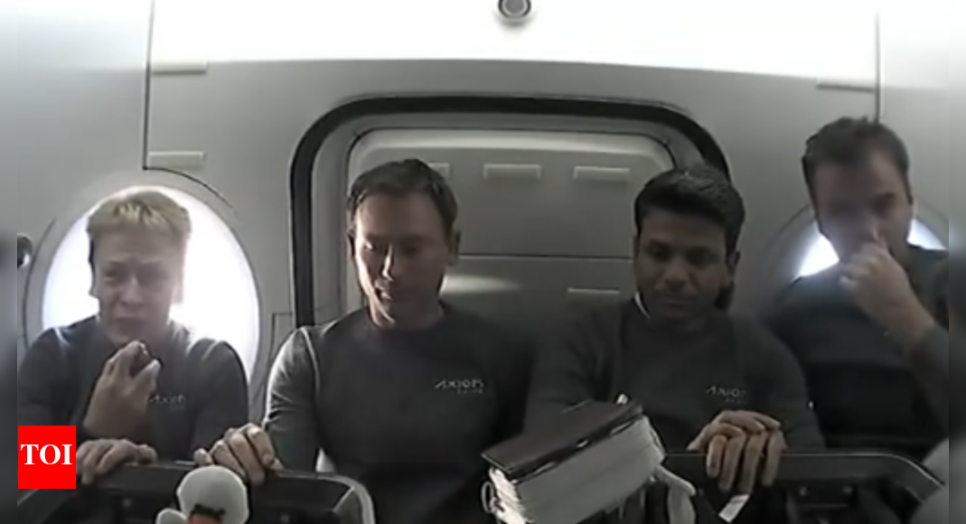 'Namaskar from space': Astronaut Shubhanshu Shukla sends new message