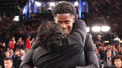 “I lived off a generator for 7 years” - VJ Edgecombe gets emotional talking about his mom’s sacrifice at NBA Draft