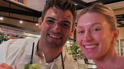 Cole Kmet and Emily Jarosz turn heads with lavish Saint Tropez honeymoon photos after NFL star’s wedding