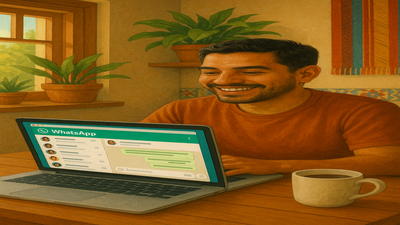 WhatsApp Web al rescate: chateá desde tu compu sin perder el ritmo