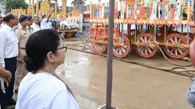CM Mamata Banerjee reviews Rath Yatra readiness in Digha; urges caution amid huge crowd influx