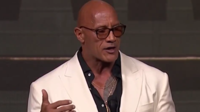 The Rock inducts real-life legend he portrays on-screen into the UFC Hall of Fame 2025