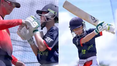 MLC 2025: Ricky Ponting turns waterboy for son as he braves heat in the nets session - Watch video
