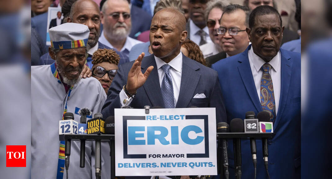 Eric Adams educational qualification: How a dyslexic student turned NYPD captain and broke ranks for an independent mayoral run – Times of India