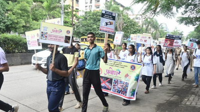  Public awareness on the occasion of International Day Against Drug Abuse organised by police at BK Birla college