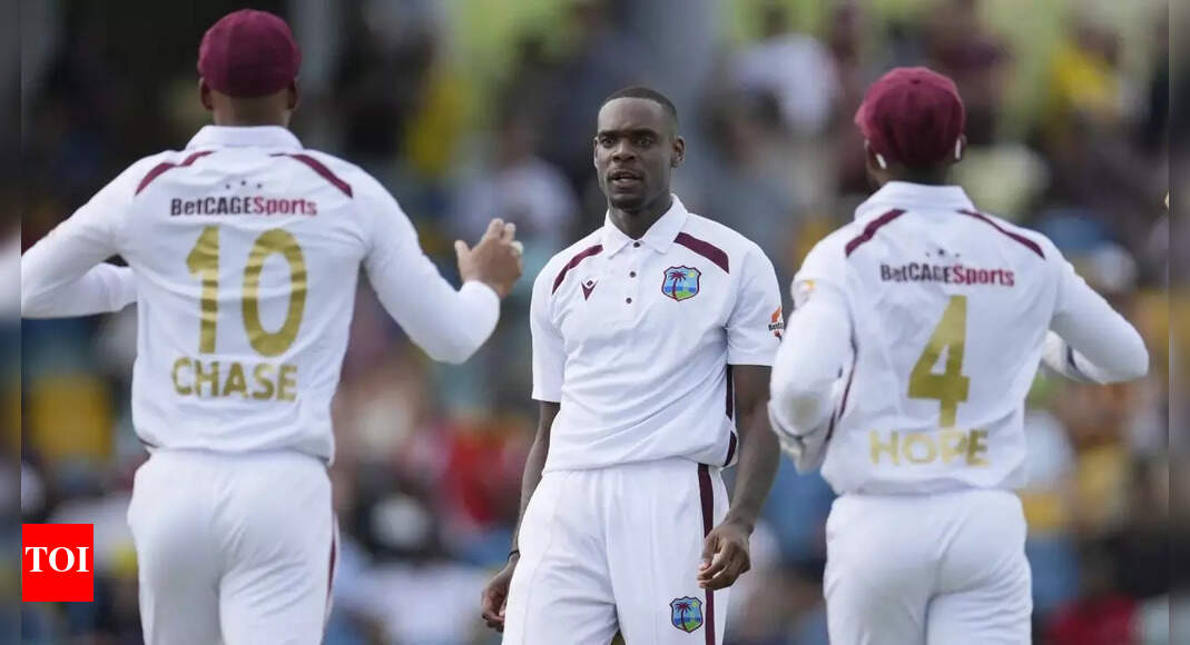 Watch: West Indies' Seales fined 15 percent of his match fees - here's why