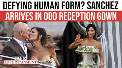 lauren sanchez rehearsal dinner dress Lauren Sanchez, Amazon founder Jeff Bezos' to-be-wife, wears $100,000 dress  at wedding rehearsal dinner
