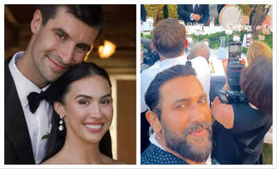 Terence recalls ‘melting’ moment at Lauren’s big day in Tuscany