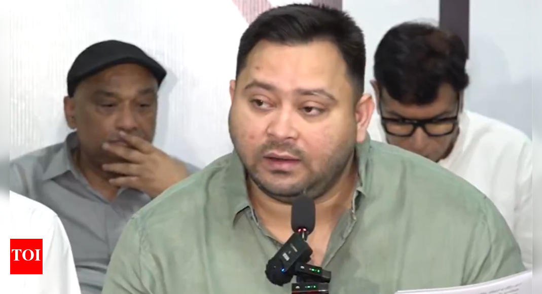 Bihar elections: Tejaswi Yadav slams PM Modi, Nitish; says electoral rolls revision will snatch voting rights from poor