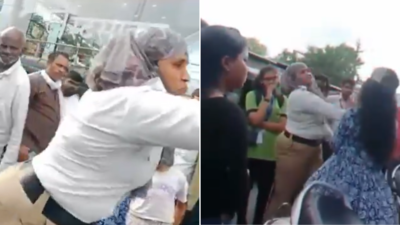 'Acted as mother': Latur traffic constable goes viral after slapping girls over scooty violation; watch