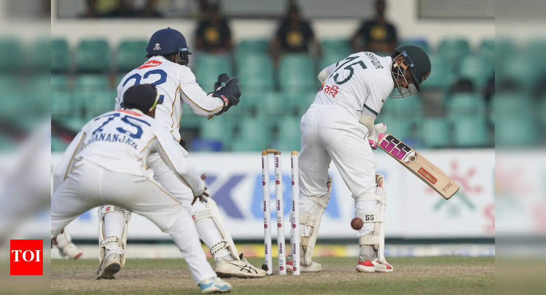 2nd Test: Sri Lanka on verge of innings victory against Bangladesh in Colombo