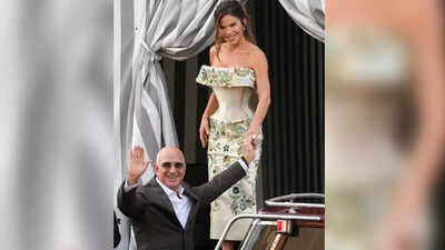 Lauren Sanchez, Amazon founder Jeff Bezos’ to be wife wears $100,000 dress at wedding rehearsal dinner