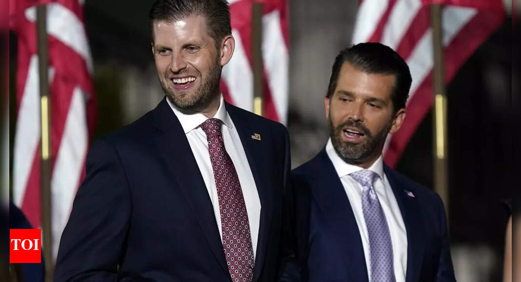 'I could do it': Eric Trump says he may enter politics, it would be an easy path for him