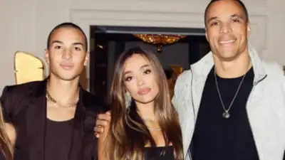 Tony Gonzalez and Nikko spotted in Venice for Lauren Sanchez and Jeff Bezos’ wedding
