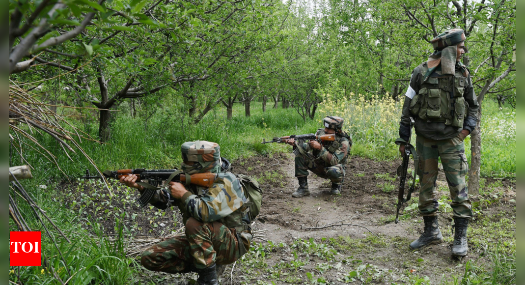 Udhampur op: Forces hunt for 3 trapped ultras in Basantgarh forests