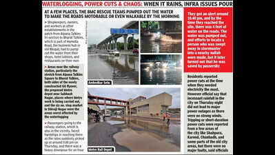 Water pumped out to resurrect city roads as drainage system drowns in its failures