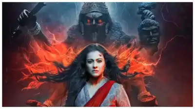  Kajol's horror film makes Rs 4.50 crore debut; faces stiff ccompetition from Vishnu Manchu's 'Kannappa' and Brad Pitt's 'F1'