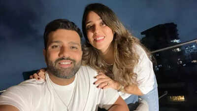 Rohit Sharma takes a break, spotted vacationing in Milan with wife Ritika Sajdeh - see pics