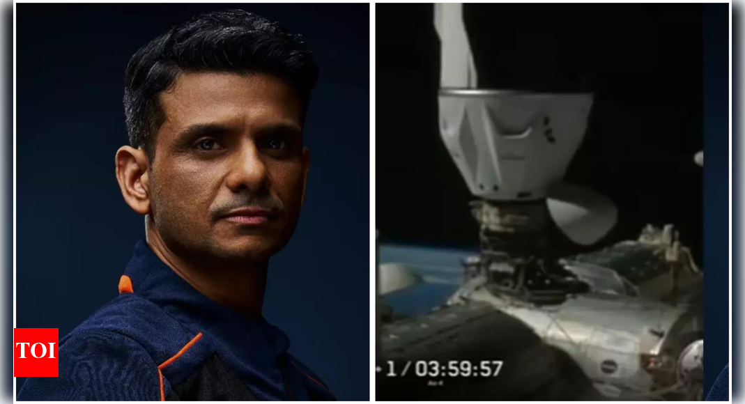 Axiom-4: Crew settles in, Shubhanshu Shukla will sleep in Dragon