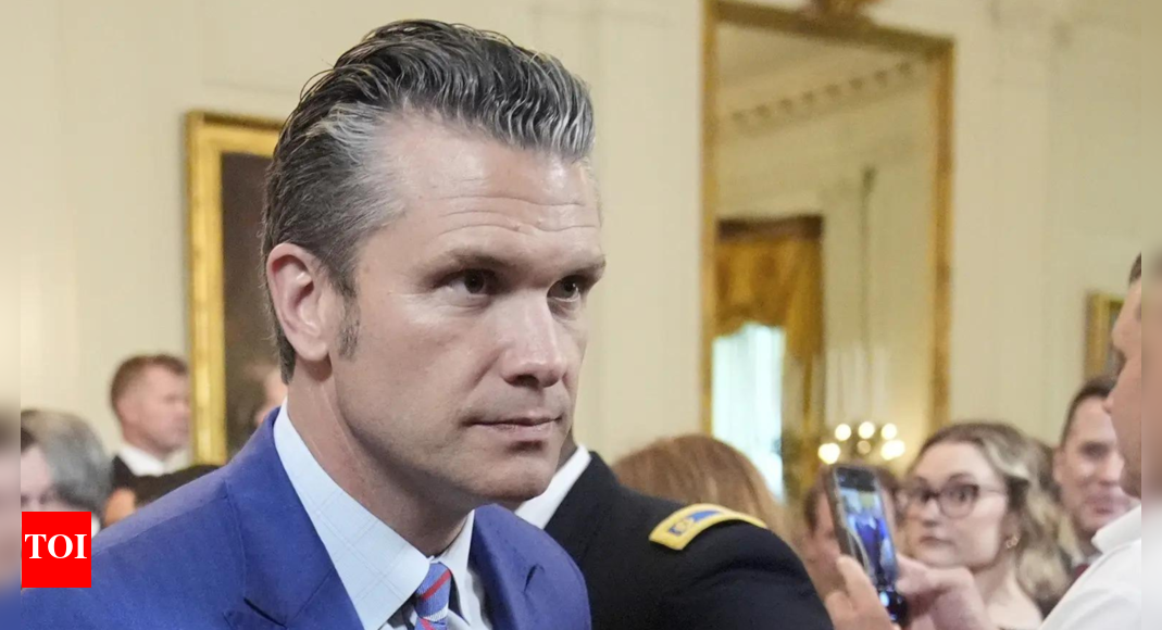 'Taking politics out': Hegseth rechristens US Navy ship named after gay rights leader
