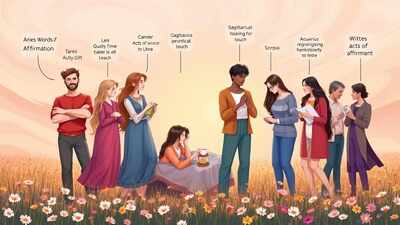 Zodiac signs and their love language
