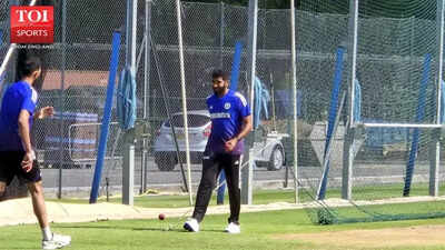 IND vs ENG: Jasprit Bumrah hits the nets as Team India focuses on bowling drills on Day 2