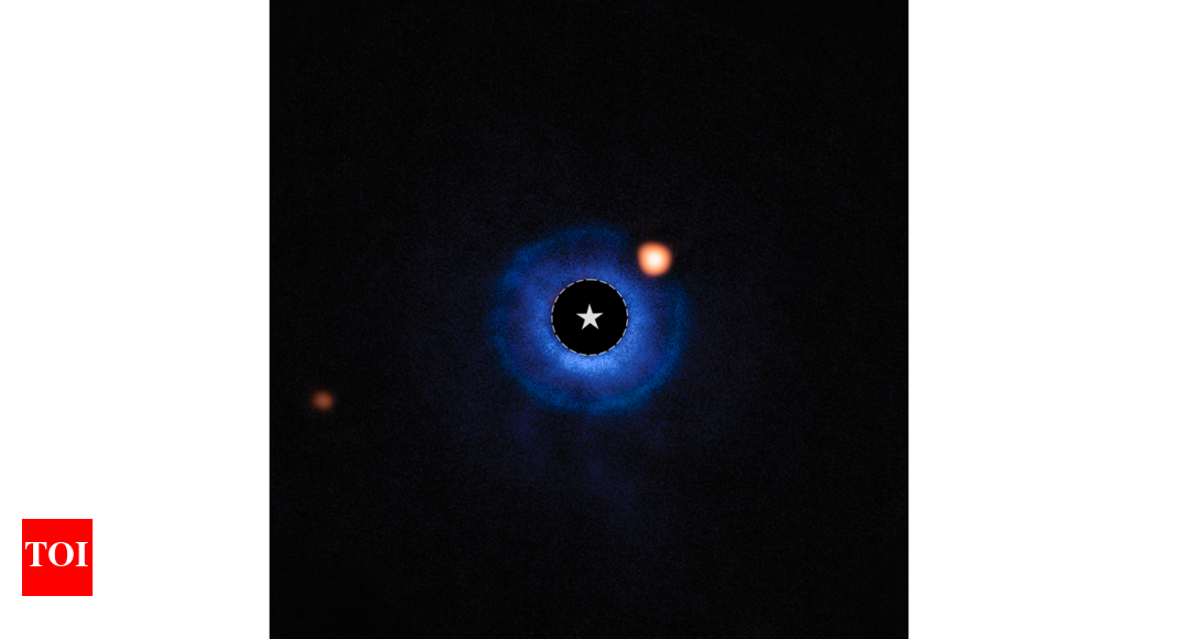 James Webb Space Telescope Exoplanet Image