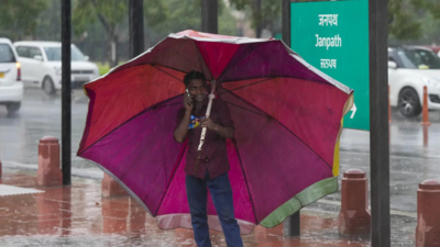 ‘Orange alert’: Light rain brings relief to Delhi-NCR; IMD warns of gusty winds, thunderstorms