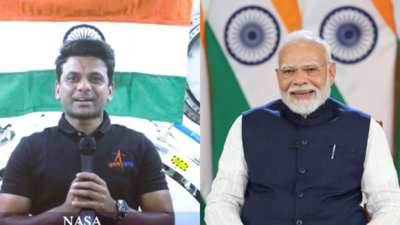  PM Modi interacts with Shubhanshu Shukla aboard ISS- see pic