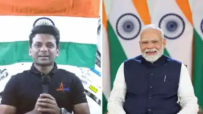 Shubhanshu Shukla's Message From Space To PM Modi And '140 Crore" Indians | Watch
