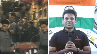 41 years after Rakesh Sharma's 'saare jahan se acha', Shubhanshu Shukla calls India 'majestic' from space