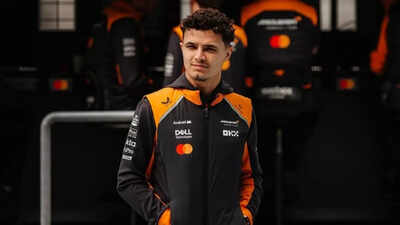  Lando Norris takes rare pole for McLaren, Charles Leclerc edges out Oscar Piastri for second