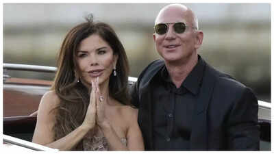 Jeff Bezos and Lauren Sanchez end wedding celebrations with pajama party; Kim Kardashian, Kylie Jenner, and other celebs step out in risque outfits - PICS