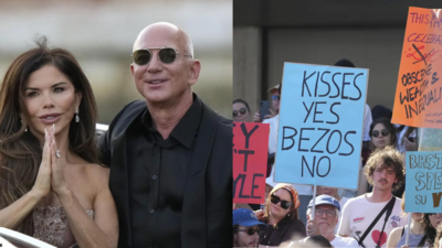 'Kisses Yes, Bezos No': Jeff Bezos’ star-studded Venice wedding sparks backlash; locals voice dissent on overtourism and mouting costs