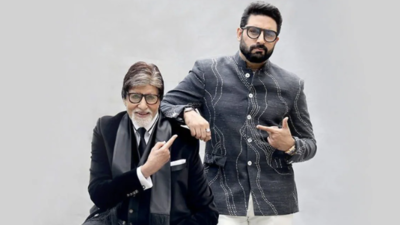 Proud dad Amitabh Bachchan blesses Abhishek Bachchan as he begins first day of Shah Rukh Khan’s ‘King’ shoot: ‘Ek aur nayi film ki shuruaat..’