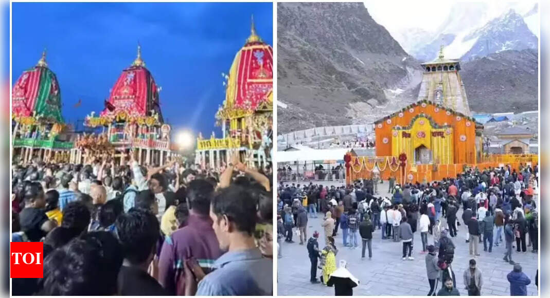 Morning news wrap: Puri stampede claims three lives near Gundicha Temple; Char Dham Yatra halted for 24 hours amid heavy rain alert; and more