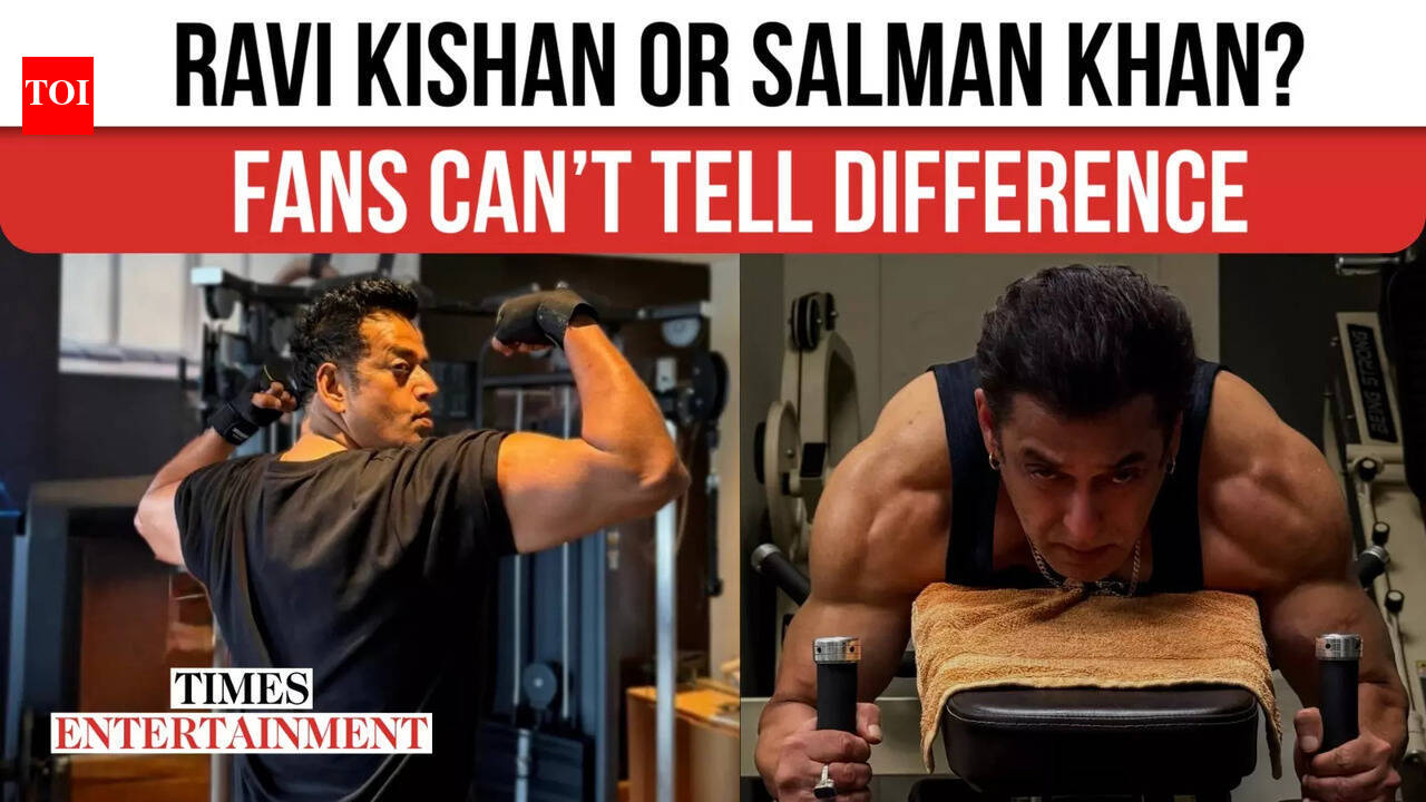 RAVI KISHAN’S NEW GYM PHOTOS GO VIRAL | FANS CALL HIM ‘SALMAN BHAI PRO MAX’
