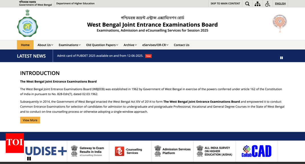 When is WBJEE result 2025 expected? Check steps to download scorecards, counselling details here – Times of India