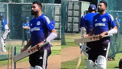 Watch: 'Who broke my bat?' - Mohammed Siraj fumes during practice before IND vs ENG 2nd Test