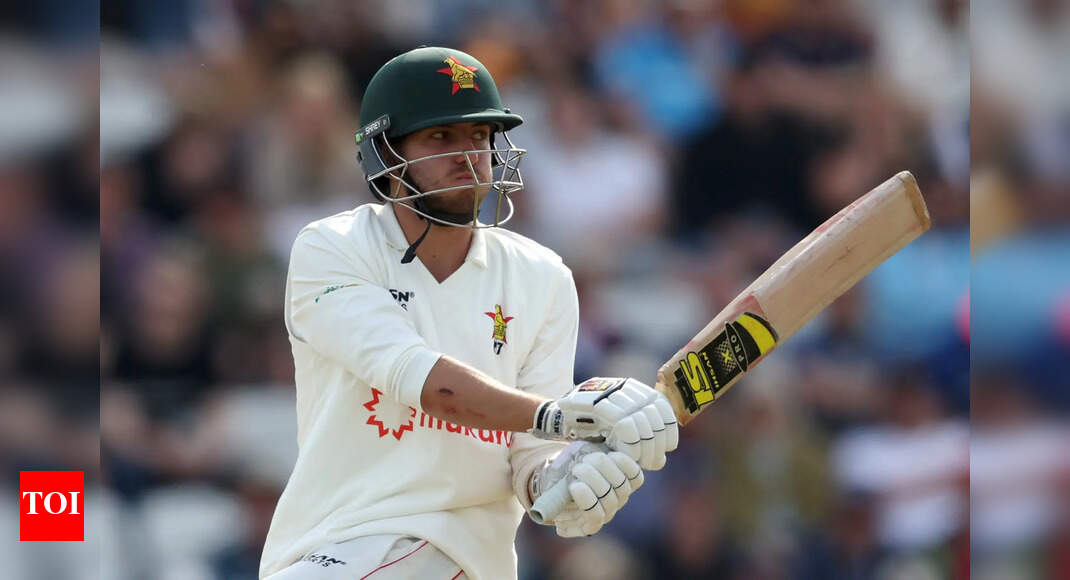 ZIM vs SA, 1st Test: Zimbabwe opening batter Brian Bennett ruled out with concussion – Times of India