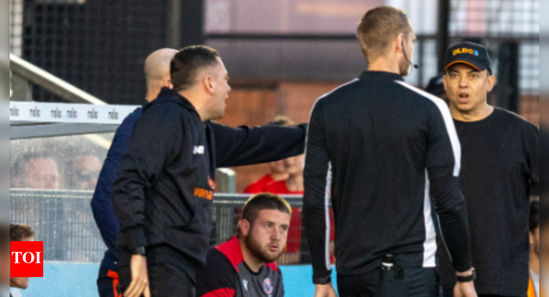 Banned! Football manager handed six-game touchline ban for comments on female referees