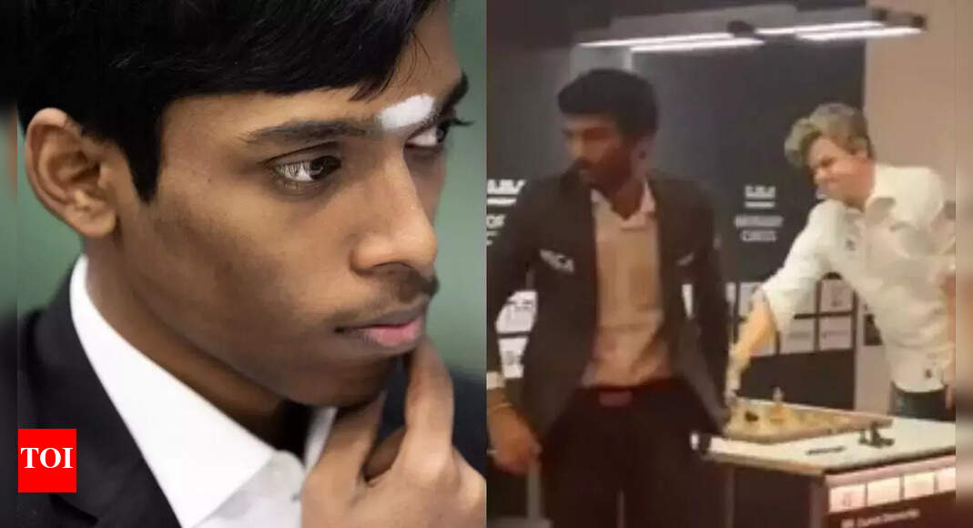 Chess | R Praggnanandhaa breaks silence on Magnus Carlsen’s table slam after D Gukesh loss: ‘Is it a good