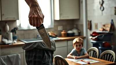 Delhi horror: Man stabs 10-year-old son to death for asking to go outside to play; siblings witness murder