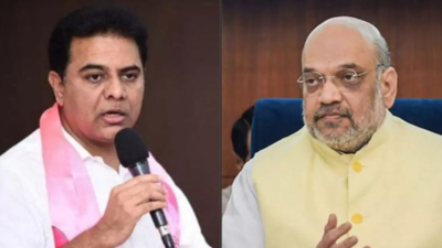  BRS leader KT Rama Rao to Union home minister Amit Shah